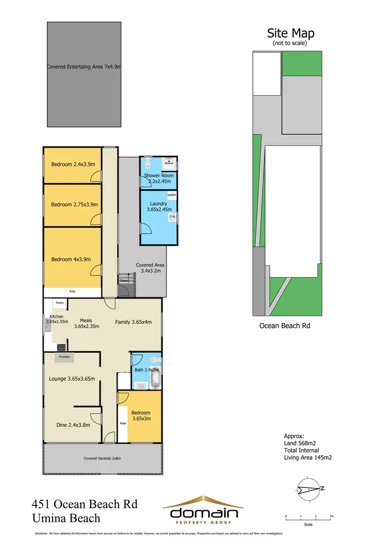 Floorplan of Homely house listing, 451 Ocean Beach Road, Umina Beach NSW 2257