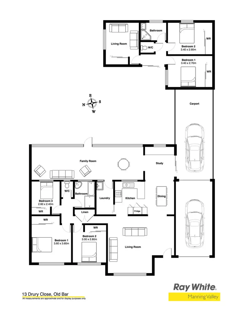Floorplan of Homely house listing, 13 Drury Close, Old Bar NSW 2430