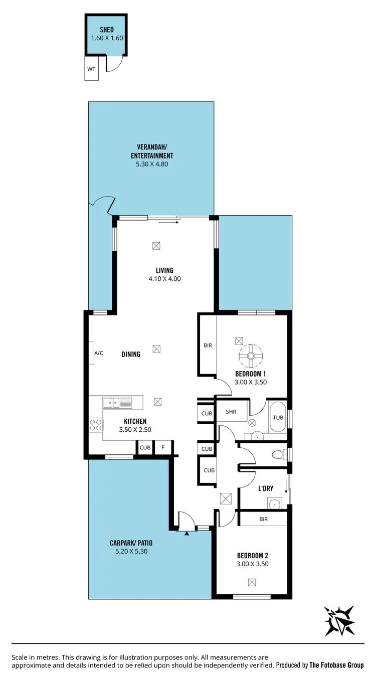 Floorplan of Homely house listing, 6 Dotterel Place, Seaford Rise SA 5169