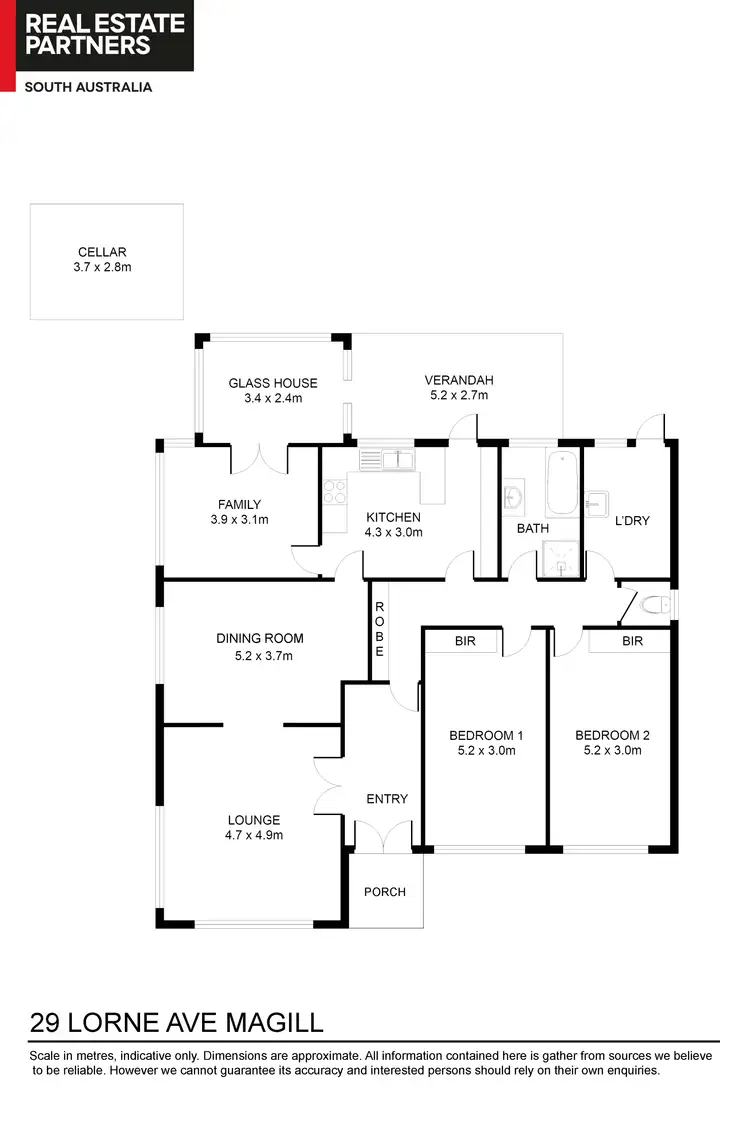 Floorplan of Homely house listing, 29 LORNE AVENUE, Magill SA 5072