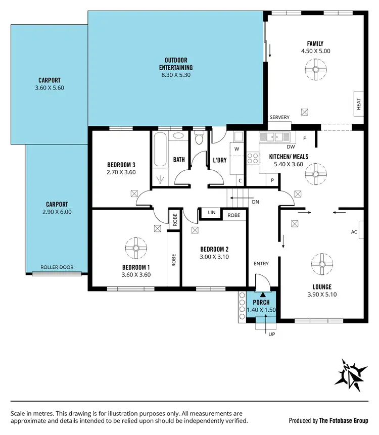 Floorplan of Homely house listing, 13 Wyoming Way, Happy Valley SA 5159