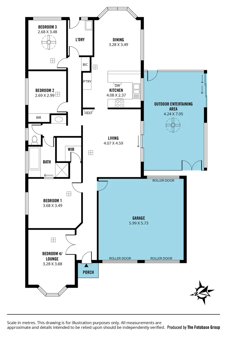 Floorplan of Homely house listing, 15 Cranbourne Drive, O'halloran Hill SA 5158
