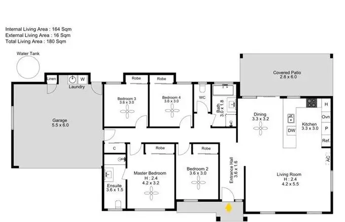 Floorplan of Homely house listing, 15 Weymouth Street, Bundamba QLD 4304