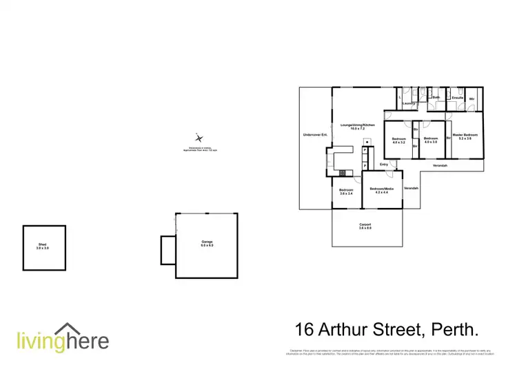 Floorplan of Homely house listing, 16 Arthur Street, Perth TAS 7300