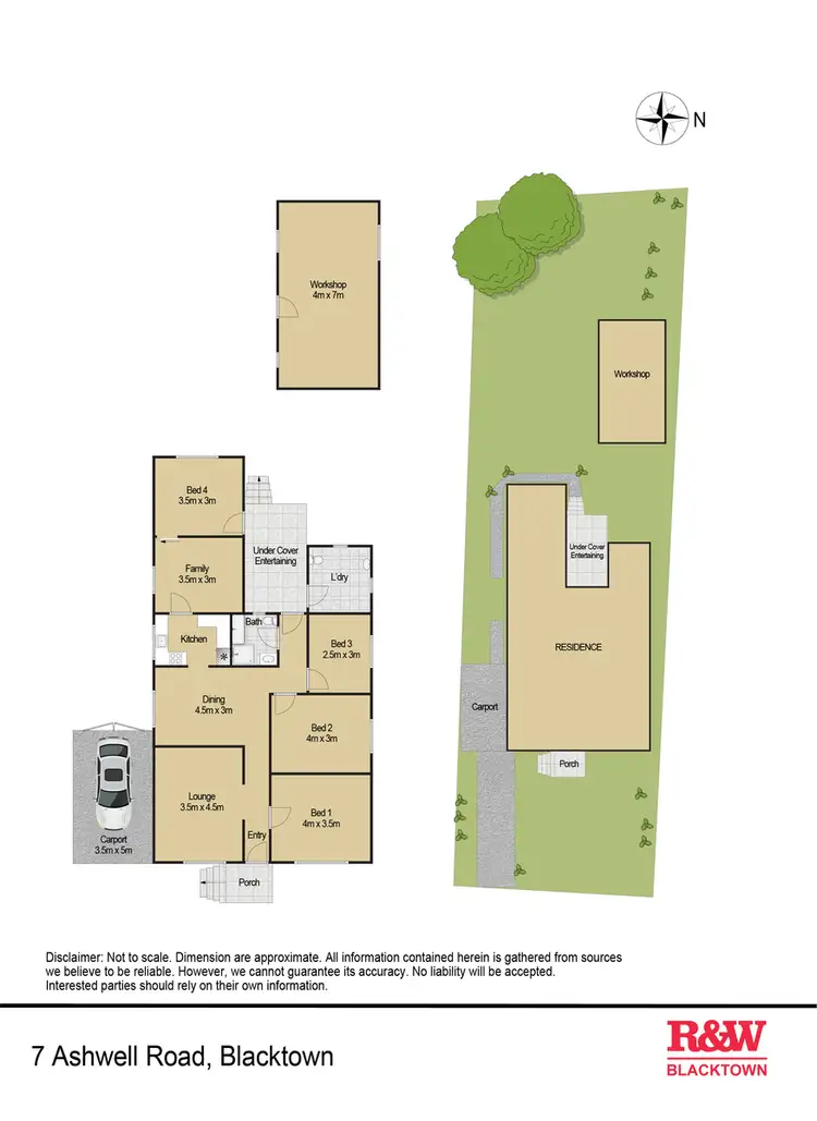 Floorplan of Homely house listing, 7 Ashwell Road, Blacktown NSW 2148