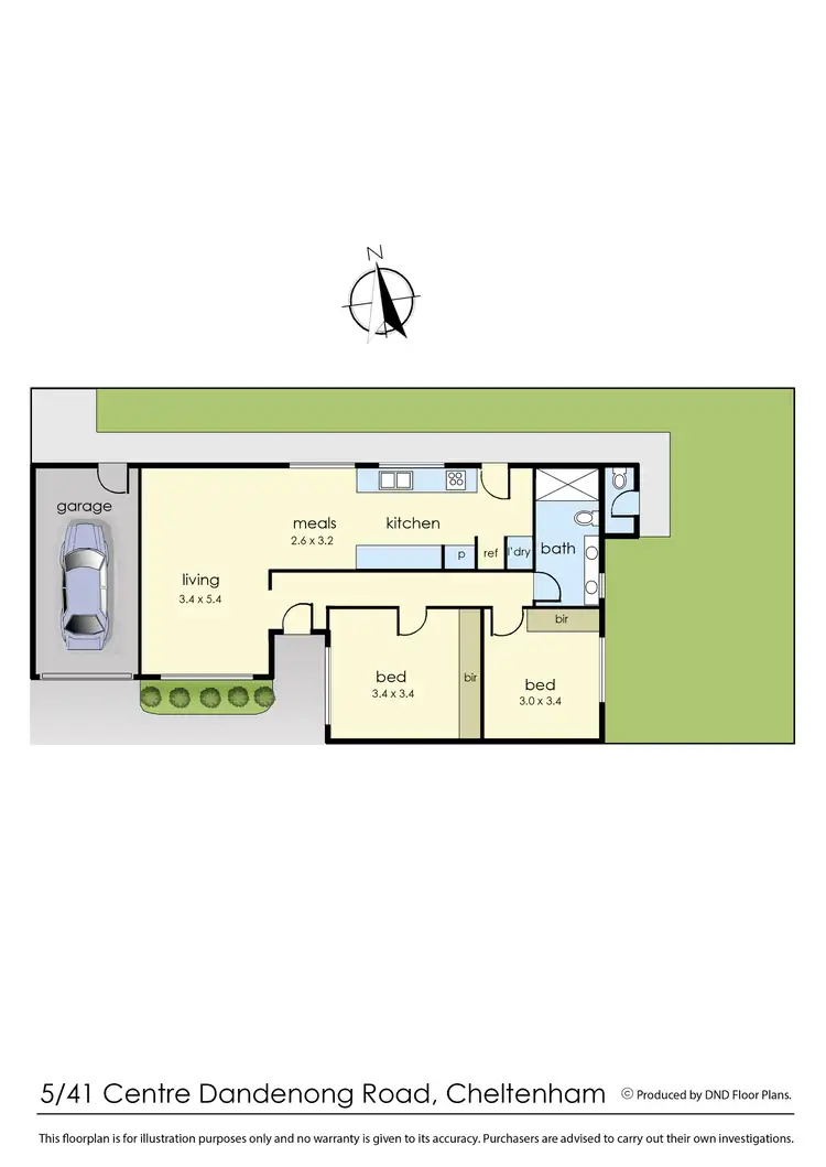 Floorplan of Homely unit listing, 5/41 Centre Dandenong Road, Cheltenham VIC 3192
