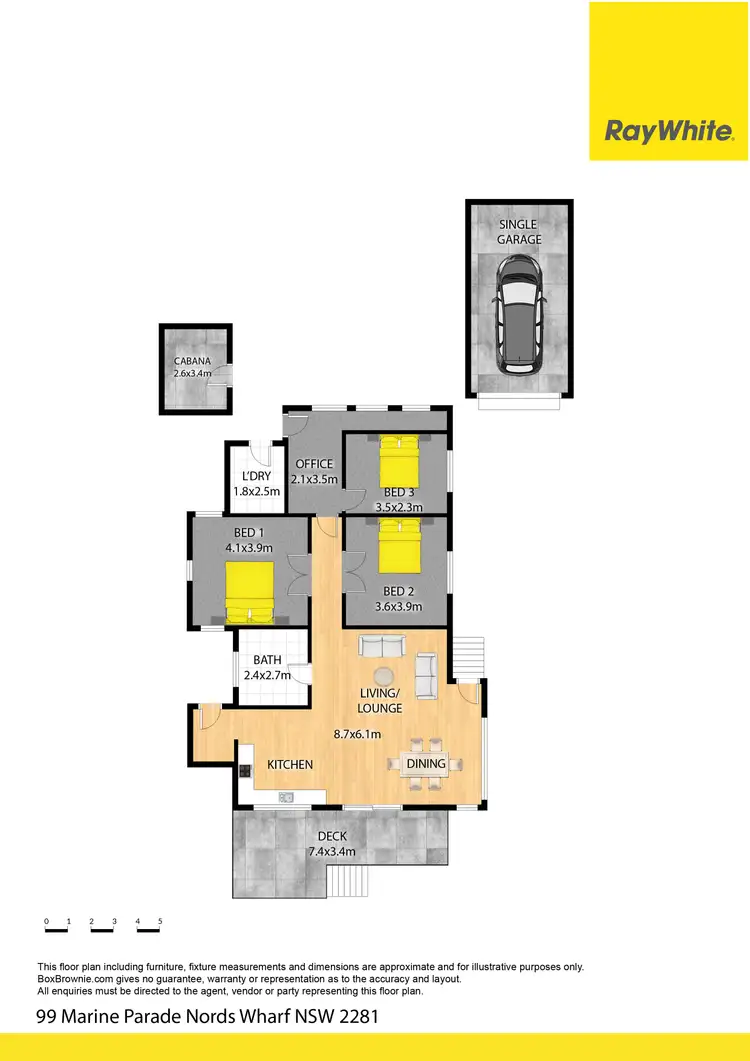 Floorplan of Homely house listing, 99 Marine Parade, Nords Wharf NSW 2281