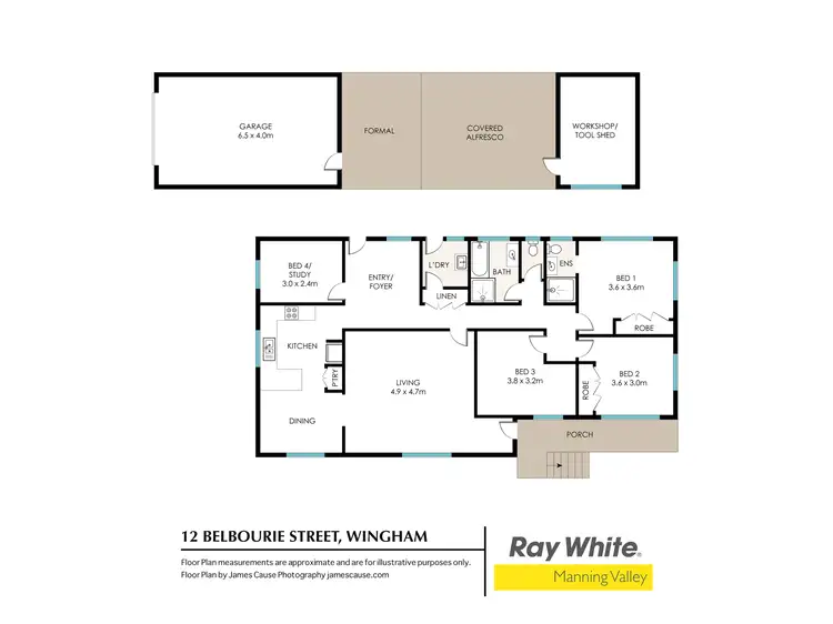 Floorplan of Homely house listing, 12 Belbourie Street, Wingham NSW 2429