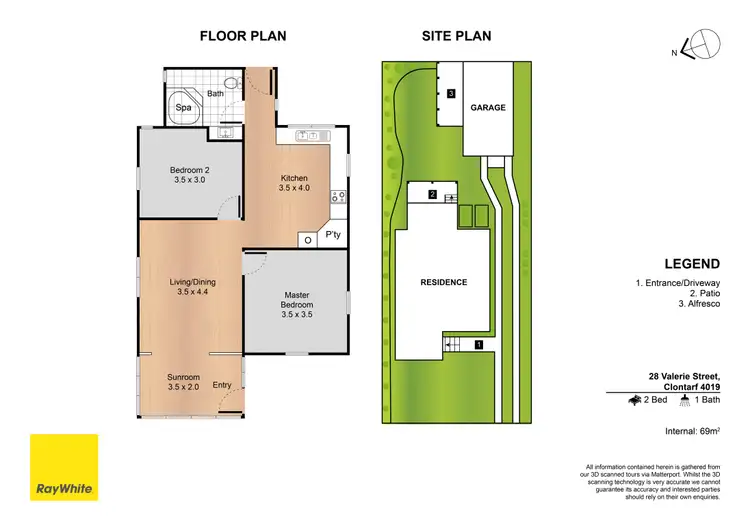 Floorplan of Homely house listing, 28 Valerie Street, Clontarf QLD 4019