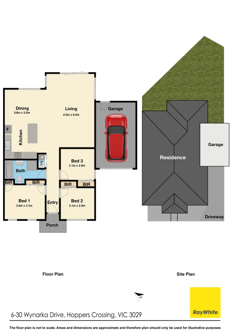 Floorplan of Homely unit listing, 6/30 Wynarka Drive, Hoppers Crossing VIC 3029
