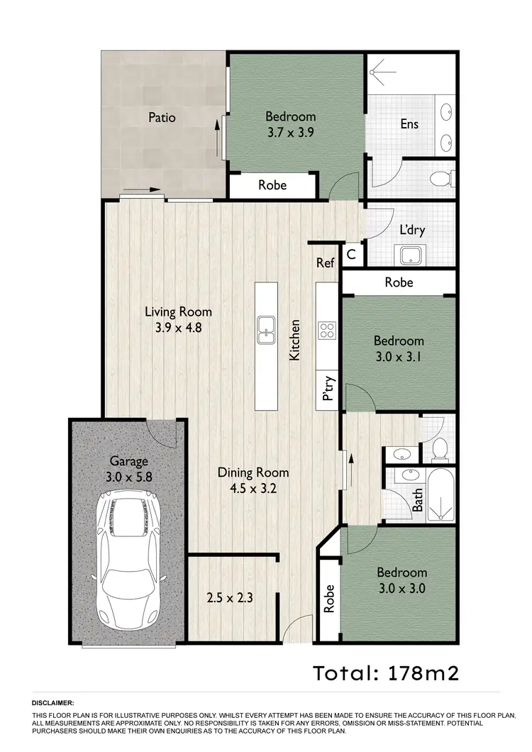 Floorplan of Homely house listing, 33 Melville Parade, North Lakes QLD 4509