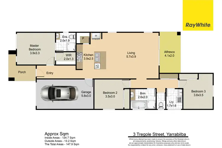 Floorplan of Homely house listing, 3 Tregole Street, Yarrabilba QLD 4207
