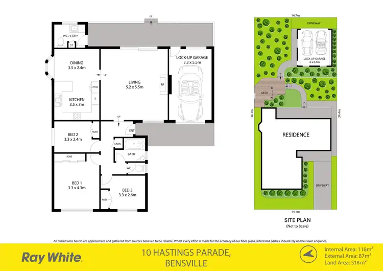 Floorplan of Homely house listing, 10 Hastings Parade, Bensville NSW 2251