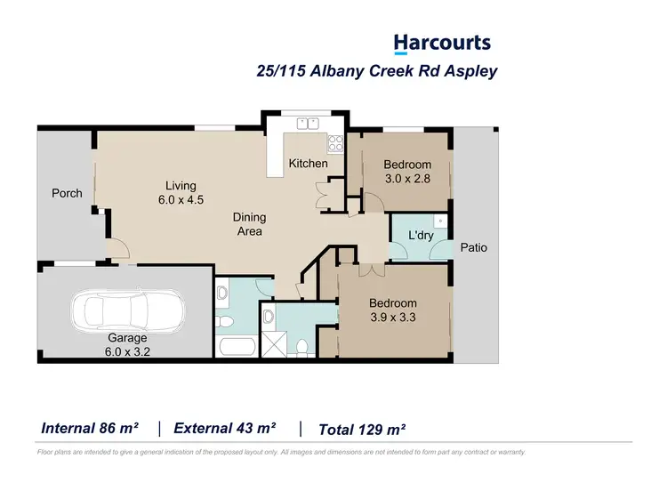 Floorplan of Homely villa listing, 25/115 Albany Creek Road, Aspley QLD 4034