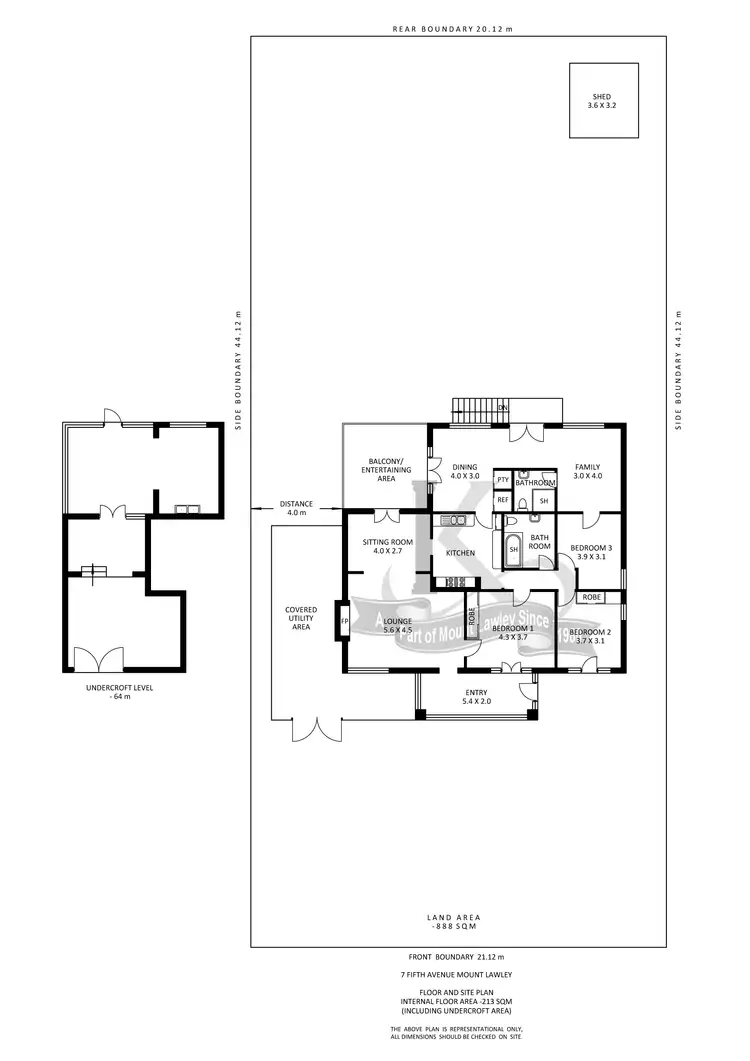 Floorplan of Homely house listing, 7 Fifth Avenue, Mount Lawley WA 6050