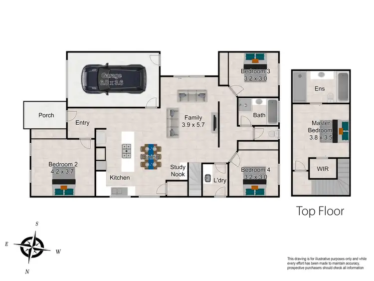 Floorplan of Homely house listing, 12 Jorose Road, Hampton Park VIC 3976