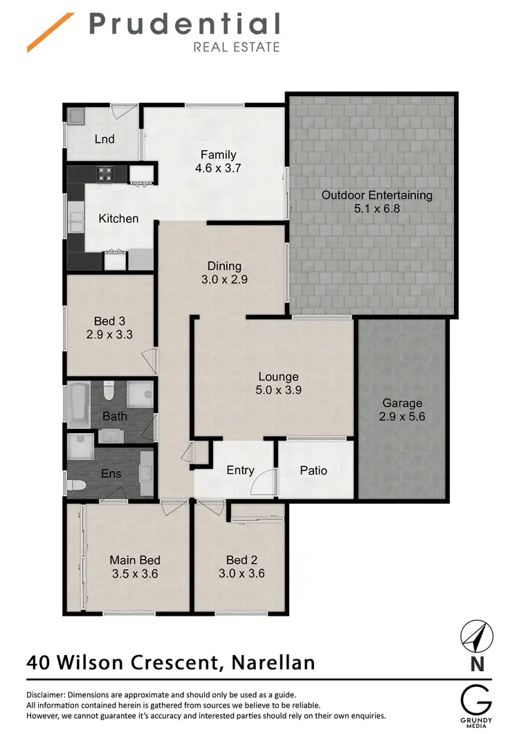 Floorplan of Homely house listing, 40 Wilson Crescent, Narellan NSW 2567