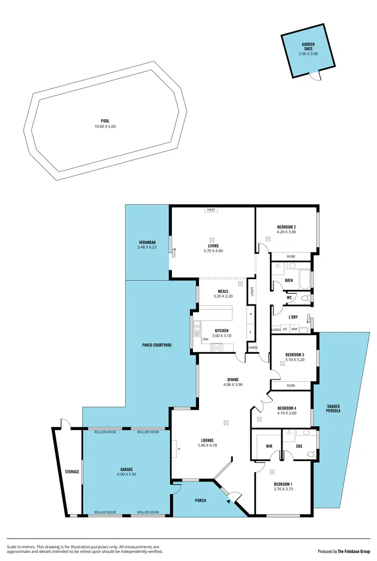Floorplan of Homely house listing, 2 The Common, Onkaparinga Hills SA 5163