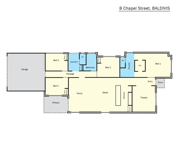 Floorplan of Homely house listing, 8 Chapel Street, Baldivis WA 6171