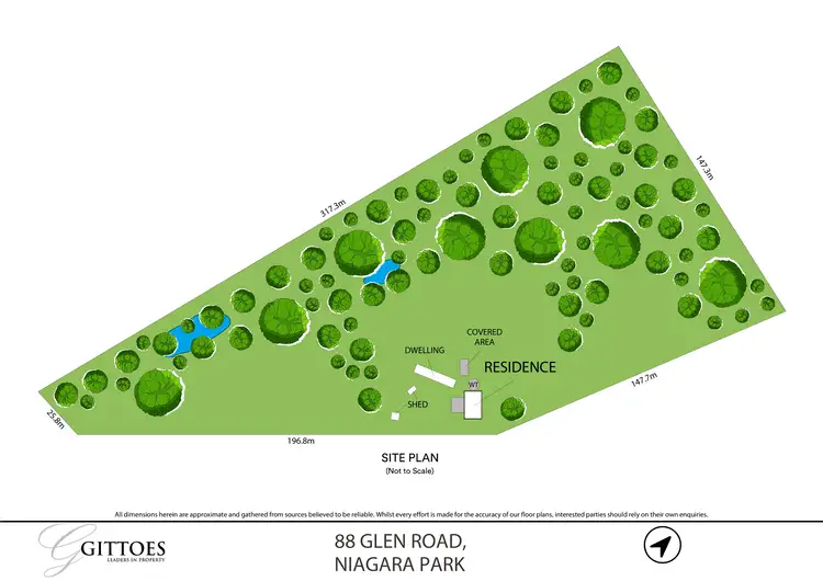 Floorplan of Homely rural property listing, 88 Glen Road, Niagara Park NSW 2250