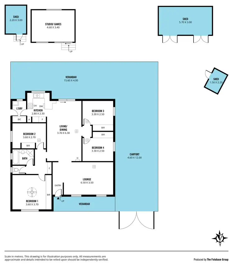 Floorplan of Homely house listing, 22 Nash Street, Happy Valley SA 5159