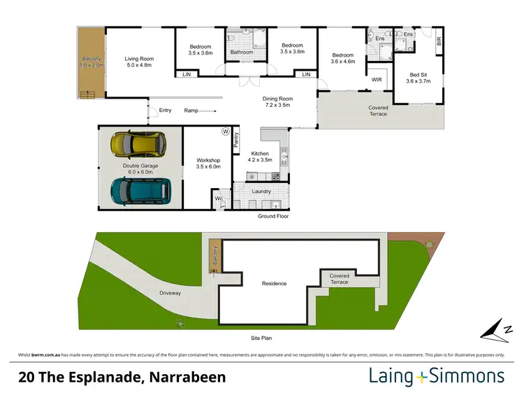 Floorplan of Homely house listing, 20 The Esplanade, Narrabeen NSW 2101