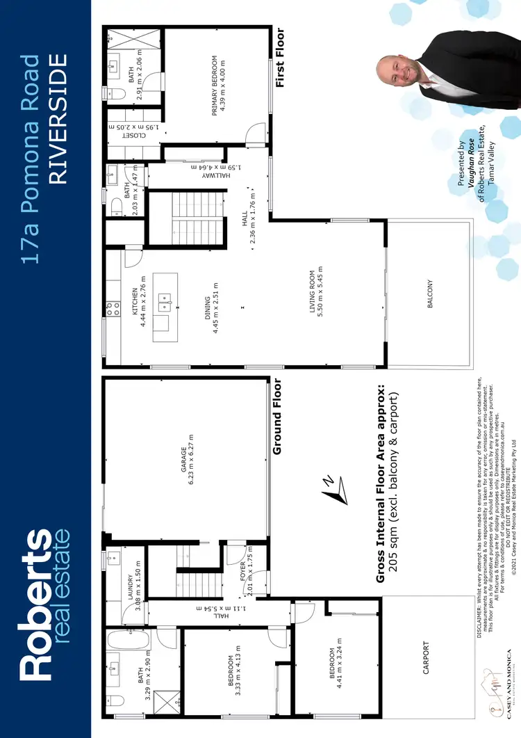 Floorplan of Homely house listing, 17a Pomona Road, Riverside TAS 7250