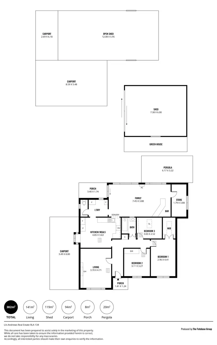 Floorplan of Homely house listing, 382 Grange Road, Kidman Park SA 5025