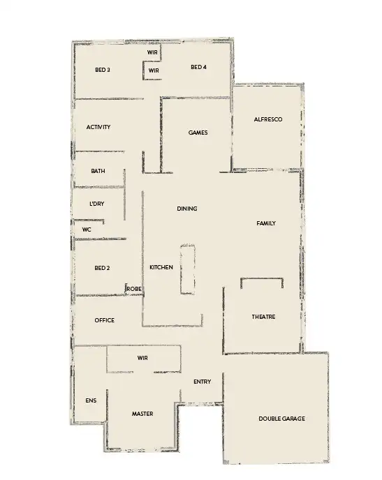 Floorplan of Homely house listing, 25 Kirkland Way, Meadow Springs WA 6210