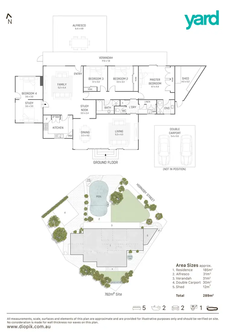 Floorplan of Homely house listing, 1 Hornsby Street, Melville WA 6156