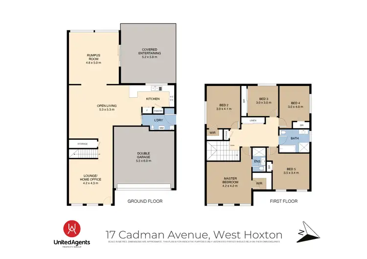 Floorplan of Homely house listing, 17 Cadman Avenue, West Hoxton NSW 2171