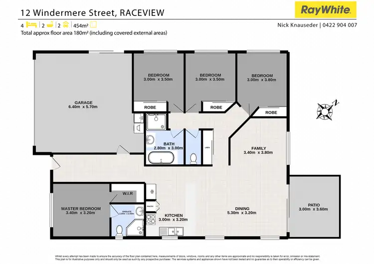 Floorplan of Homely house listing, 12 Windermere Street, Raceview QLD 4305