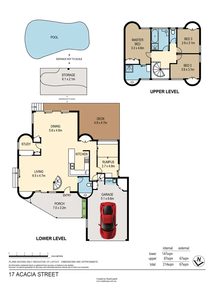 Floorplan of Homely house listing, 17 Acacia Street, Everton Hills QLD 4053