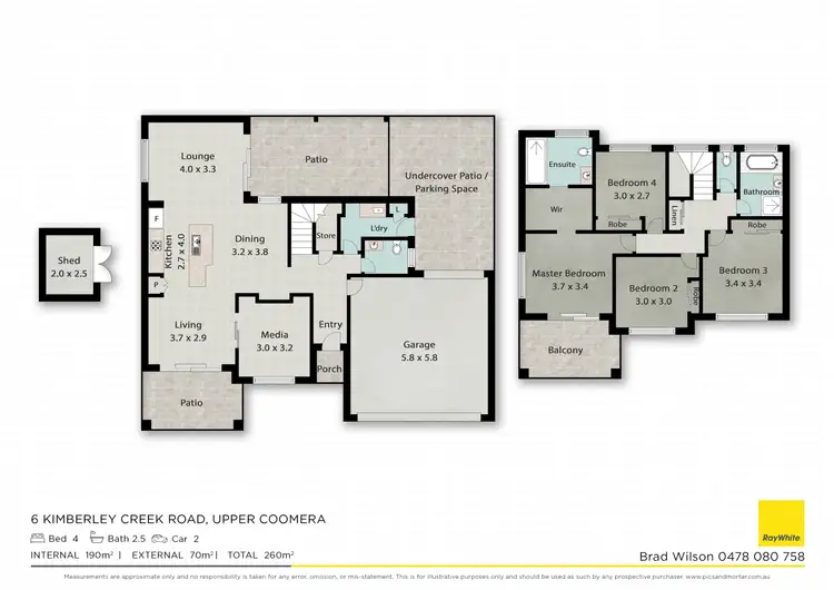 Floorplan of Homely house listing, 6 Kimberley Creek Road, Upper Coomera QLD 4209