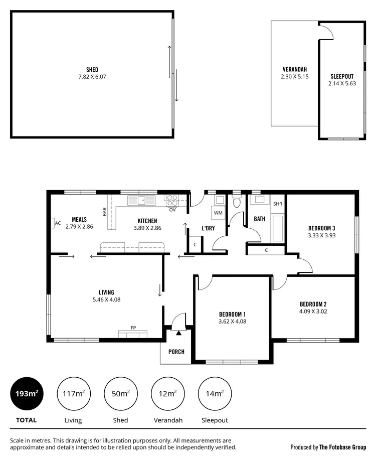 Floorplan of Homely house listing, 3 George Street, Marion SA 5043