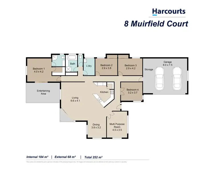 Floorplan of Homely house listing, 8 Muirfield Court, Albany Creek QLD 4035