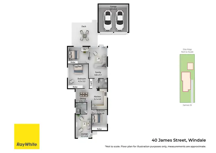 Floorplan of Homely house listing, 40 James Street, Windale NSW 2306