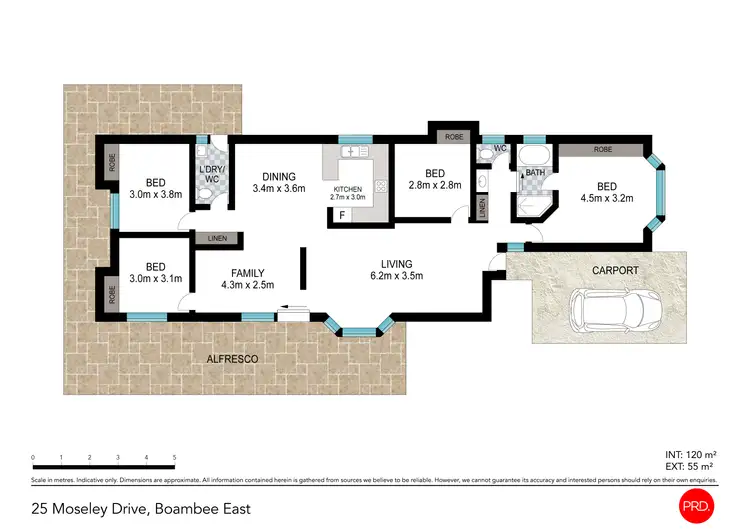 Floorplan of Homely house listing, 25 Moseley Drive, Boambee East NSW 2452