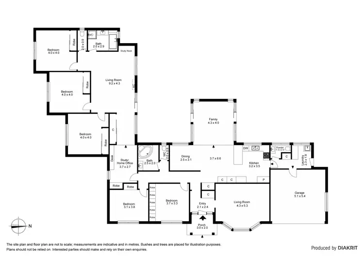 Floorplan of Homely house listing, 2 Clovelly Court, Mount Waverley VIC 3149