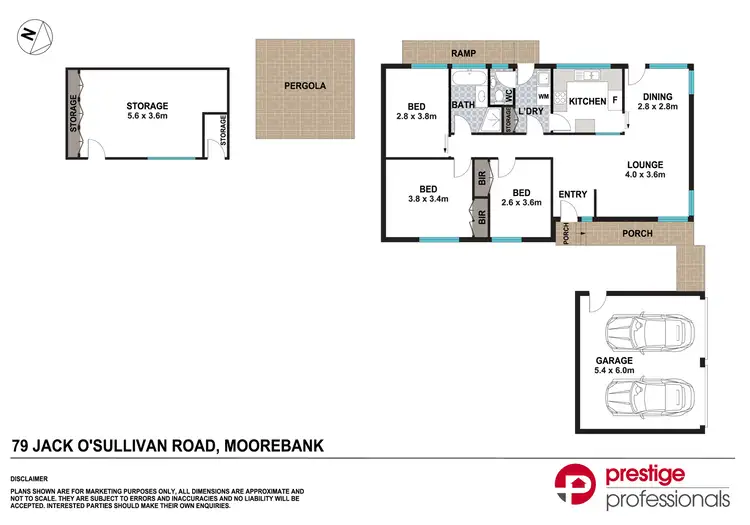 Floorplan of Homely house listing, 79 Jack O'Sullivan Road, Moorebank NSW 2170