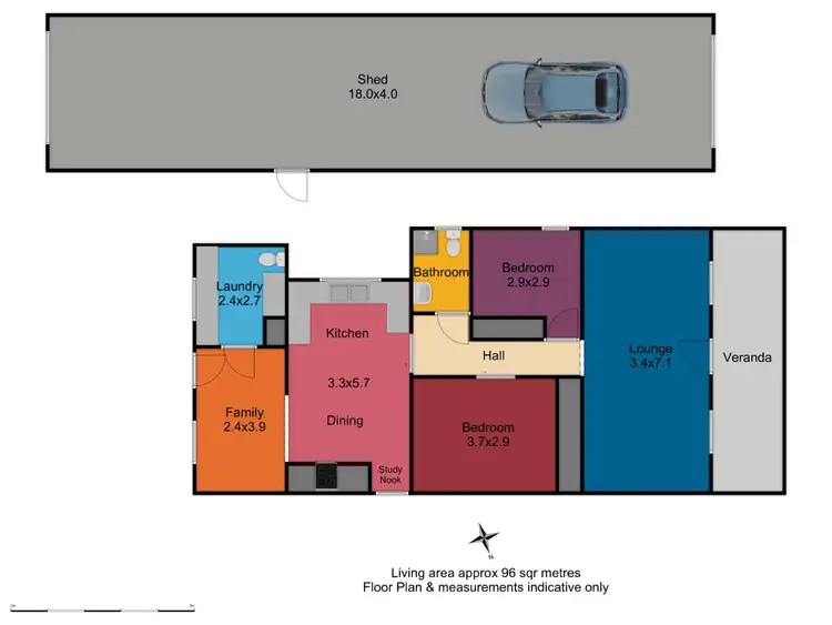 Floorplan of Homely house listing, 192 McLachlan Street, Orange NSW 2800