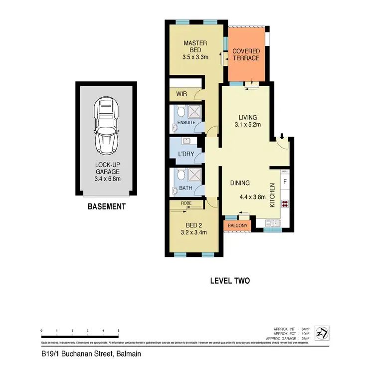 Floorplan of Homely apartment listing, B19/1 Buchanan Street, Balmain NSW 2041