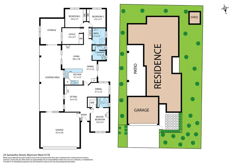 Floorplan of Homely house listing, 24 Samantha Street, Wynnum West QLD 4178