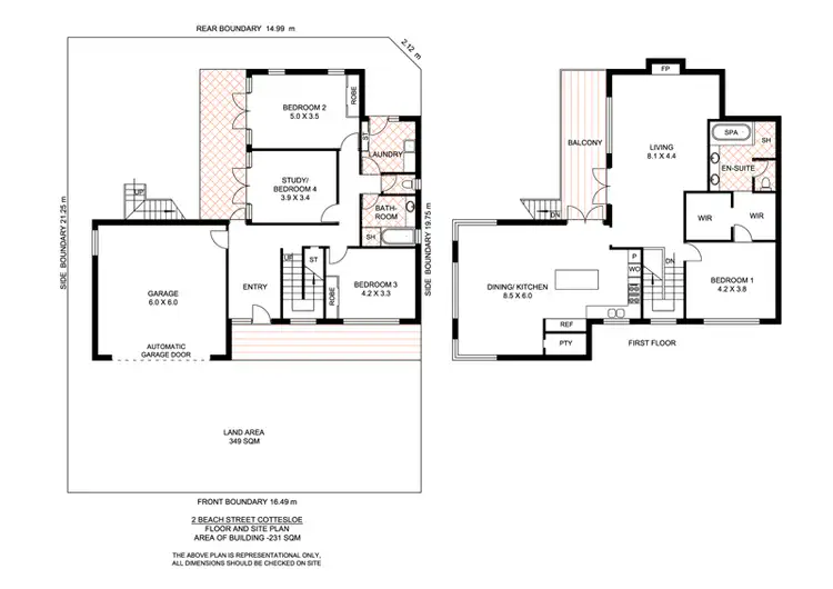 Floorplan of Homely house listing, 2 Beach Street, Cottesloe WA 6011