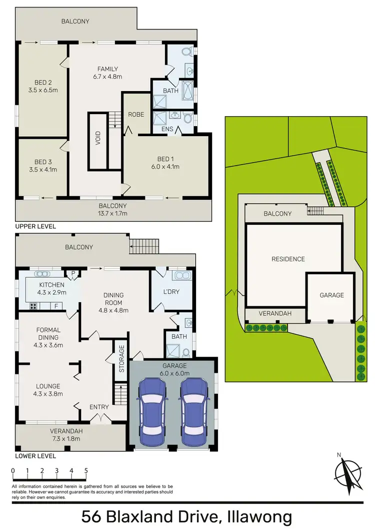 Floorplan of Homely house listing, 56 Blaxland Drive, Illawong NSW 2234