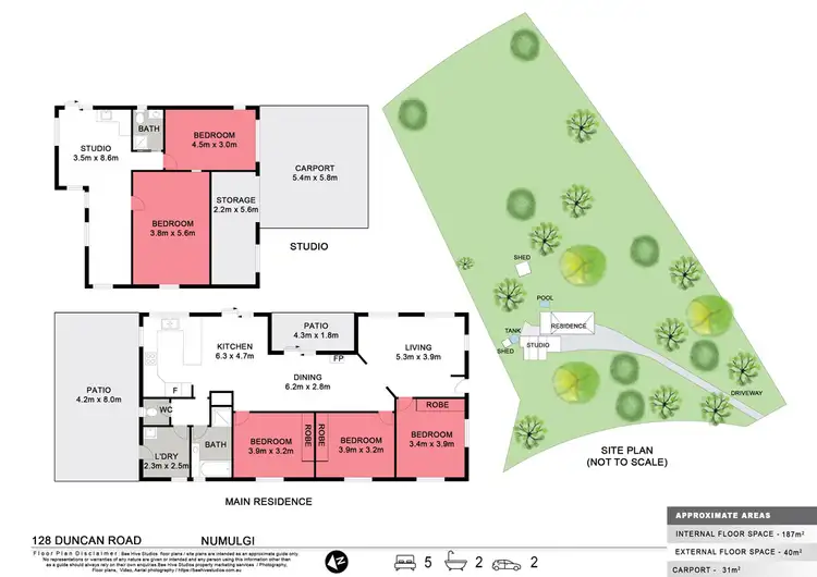 Floorplan of Homely house listing, 128 Duncan Road, Numulgi NSW 2480
