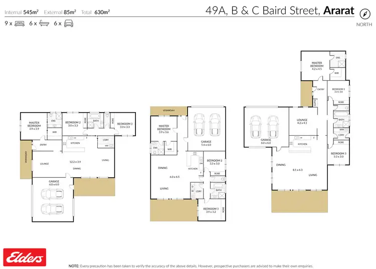 Floorplan of Homely unit listing, 49 Baird Street, Ararat VIC 3377
