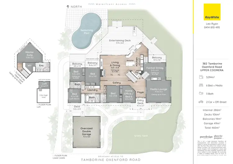 Floorplan of Homely house listing, 382 Tamborine Oxenford Road, Upper Coomera QLD 4209