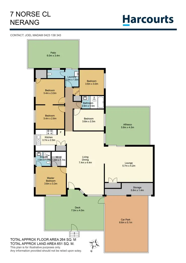 Floorplan of Homely house listing, 7 Norse Close, Nerang QLD 4211