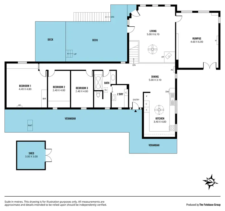 Floorplan of Homely house listing, 11 Watchman Drive, Coromandel Valley SA 5051